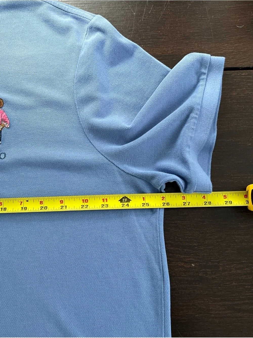 NWT Polo Ralph Lauren Classic Fit Blue Polo Shirt Polo Bear RL 67 Surf MSRP$150